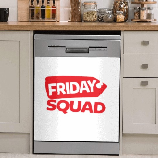 Black Friday Squad Challenge Accepted Dish Washer Covers