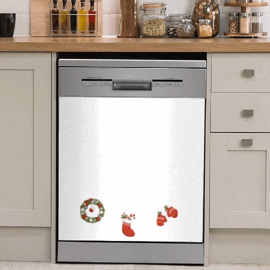 dog dreamcatcher Christmas Weimaraner Dish Washer Covers