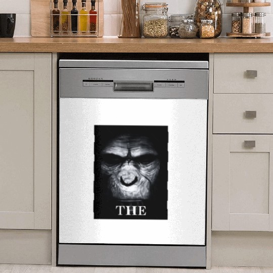 APE Monkey Face "Hold the Line" Dish Washer Covers