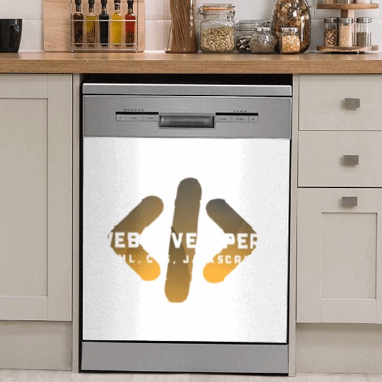 Web Developer Typography (HTML, CSS, JavaScript) Dish Washer Covers