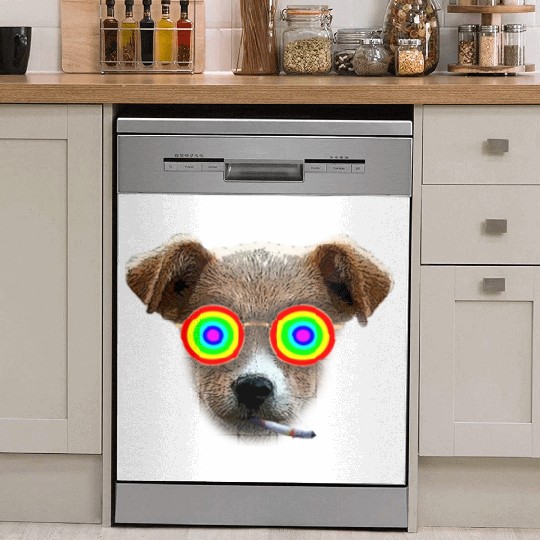 Best Dog Dad Ever Hunde Retro Dish Washer Covers