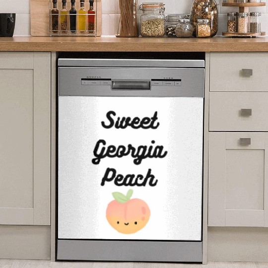 Sweet Georgia Peach Dish Washer Covers