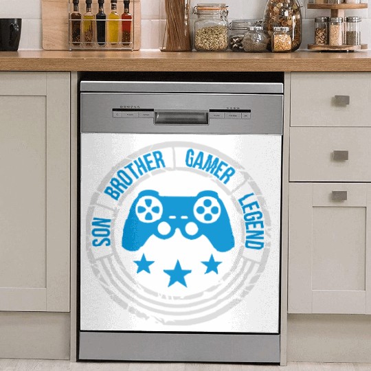 son brother gamer legend Dish Washer Covers