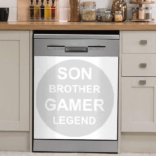 son brother gamer legend Dish Washer Covers