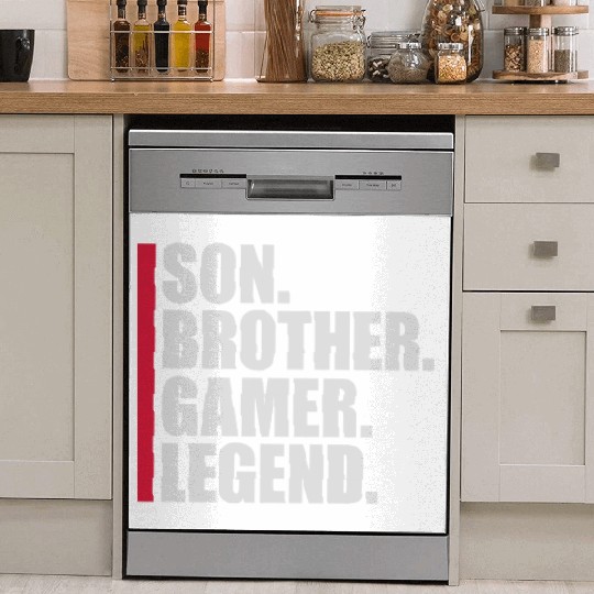 son brother gamer legend Dish Washer Covers