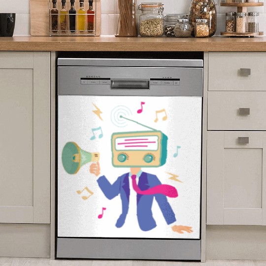 radiohead - funny Dish Washer Covers