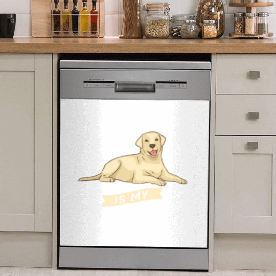 Labrador A Labrador Is My BFF Dish Washer Covers