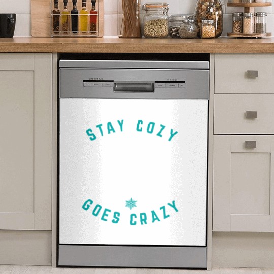 Stay cozy eventhough winter goes crazy Dish Washer Covers