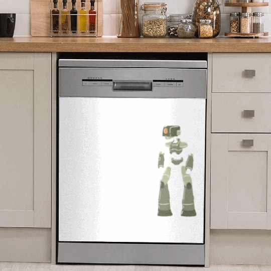 Robot Artificial Intelligence Machine Computer Dish Washer Covers