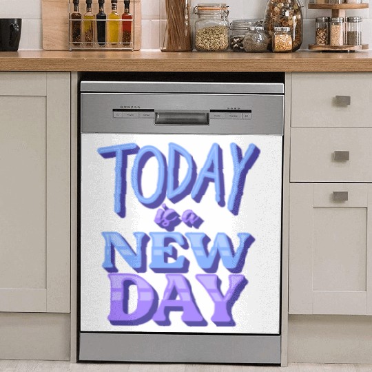 Today is a new day Dish Washer Covers