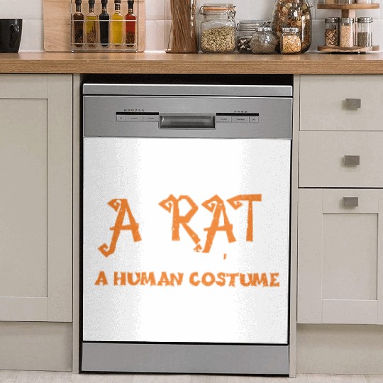 I'm Really A Rat In A Human Costume Dish Washer Covers