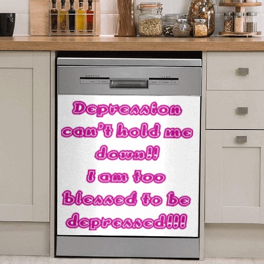Depression can t hold me Dish Washer Covers