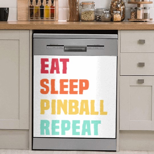 Eat Sleep Pinball Repeat - for Pinball lover Dish Washer Covers