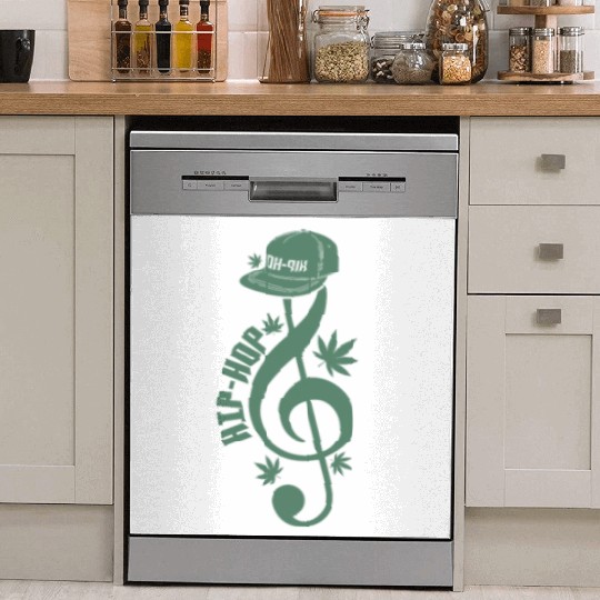 Clef with Cappi Music Direction Rap Dish Washer Covers