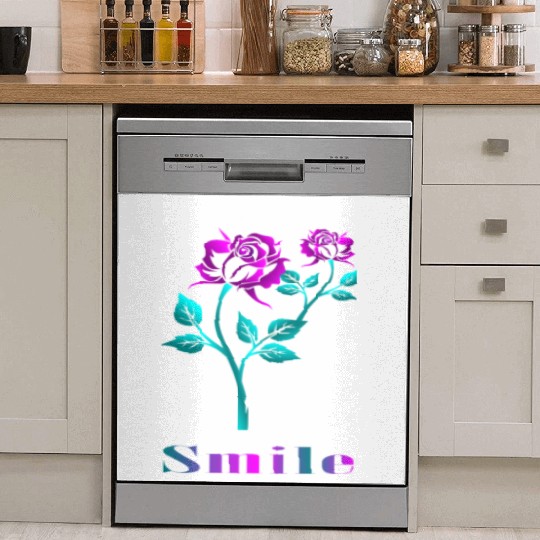 1985 Born Vintage Rose Gift Dish Washer Covers