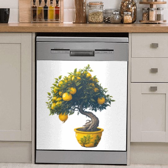 Lemon Bonsai Tree Dish Washer Covers