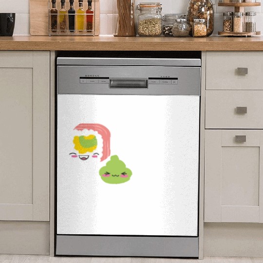 Sushi And Wasabi Dish Washer Covers