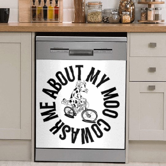 Ask Me About My Moo Cow Dish Washer Covers