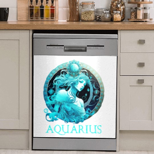 Embrace Your Aquarius Identity: Aquarius Pride Zod Dish Washer Covers