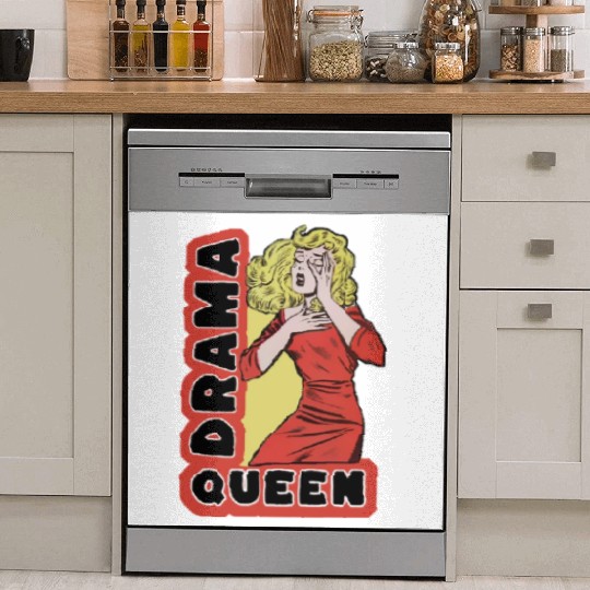Drama Queen because everything excites me too much Dish Washer Covers