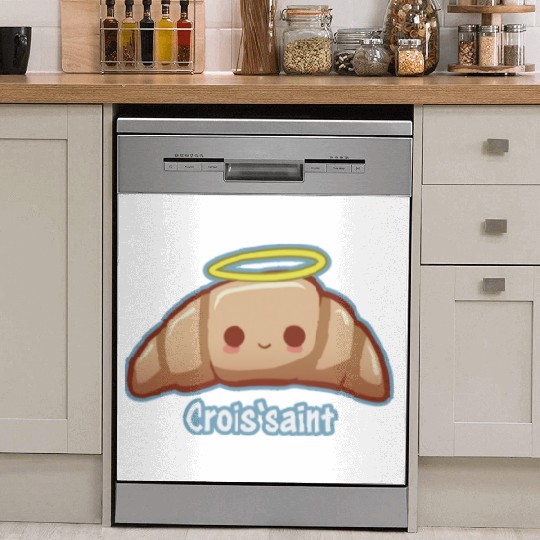 Croissaint - innocent croissant Dish Washer Covers
