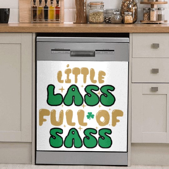 Little Patricks Day Sublimation Dish Washer Covers