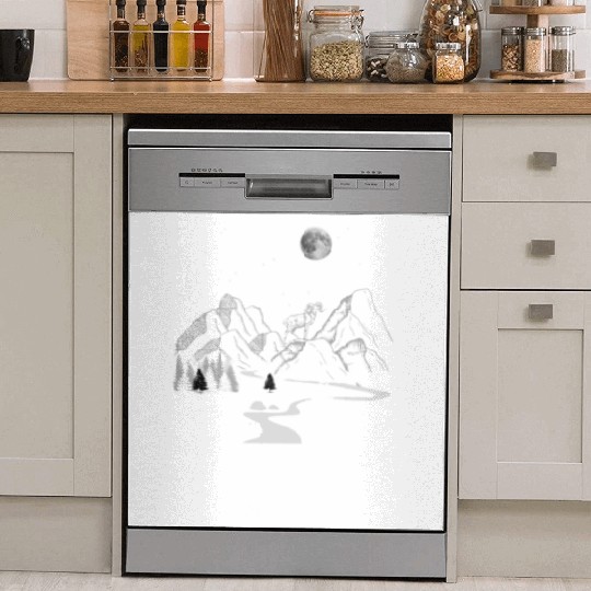 Banff National Park 1885 Dish Washer Covers