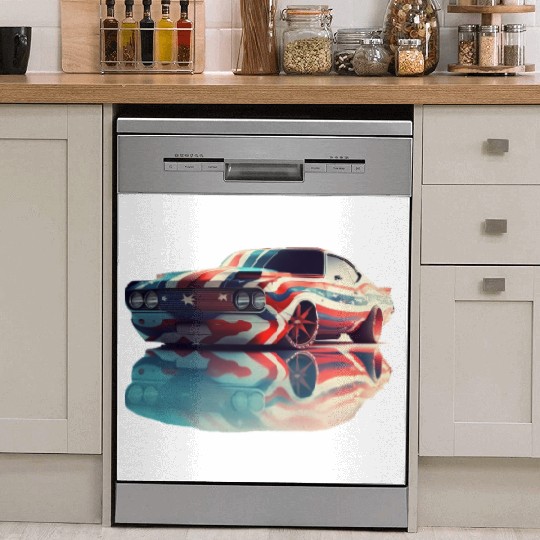 American pride and raw horsepower Dish Washer Covers