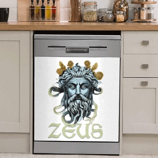 Greek God Zeus Greece Ancient Mythology Dish Washer Covers