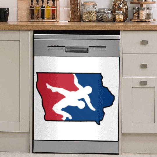 Iowa Wrestling Dish Washer Covers