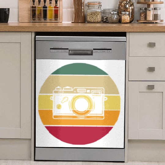 Funny Camera photography quote gift Dish Washer Covers