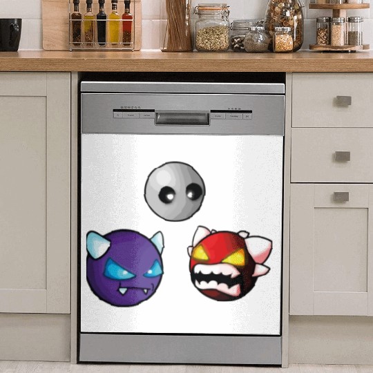 geometry dash insane game Dish Washer Covers