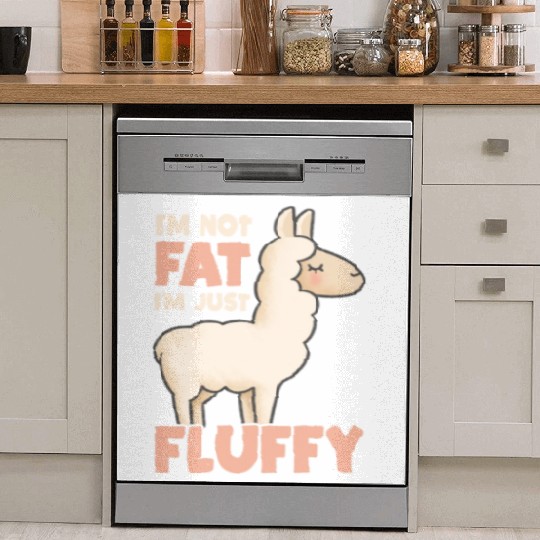 Alpaca Lunch Funny Animals Llama Alpaca Lover Dish Washer Covers
