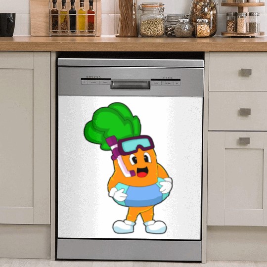 Carrot Swimming Lifebuoy Dish Washer Covers