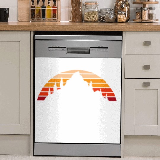 Mount Rainier Mountaineer Summit Sport Hiking Dish Washer Covers