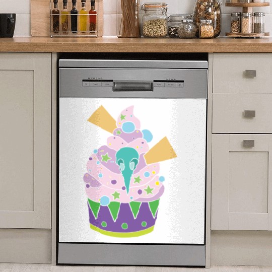 Cupcake Graveyard Dish Washer Covers