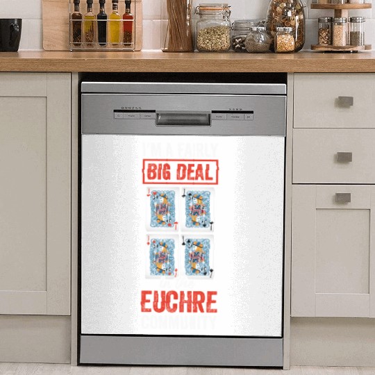 Euchre Community Card Game Player Poker Euchre Dish Washer Covers