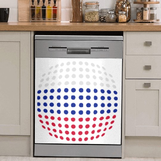 Russian Flag Dish Washer Covers