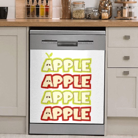 Apple Repeat Apple Picking Farmer Dish Washer Covers