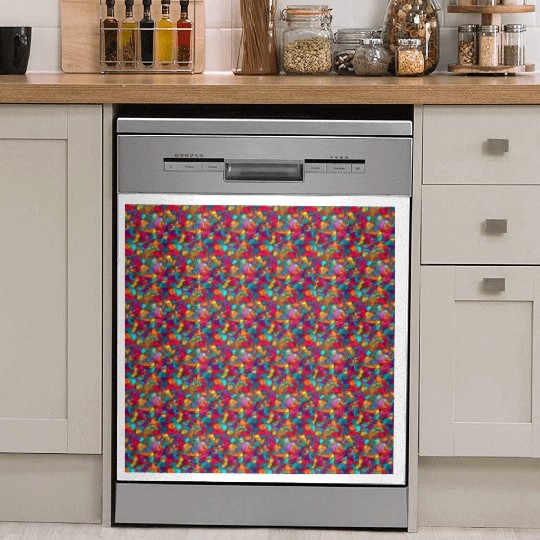 Stained glass pattern Dish Washer Covers