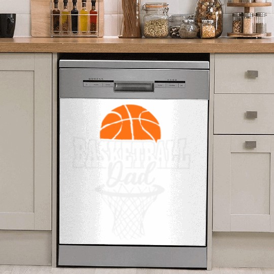 Basketball dad fathers day Dish Washer Covers