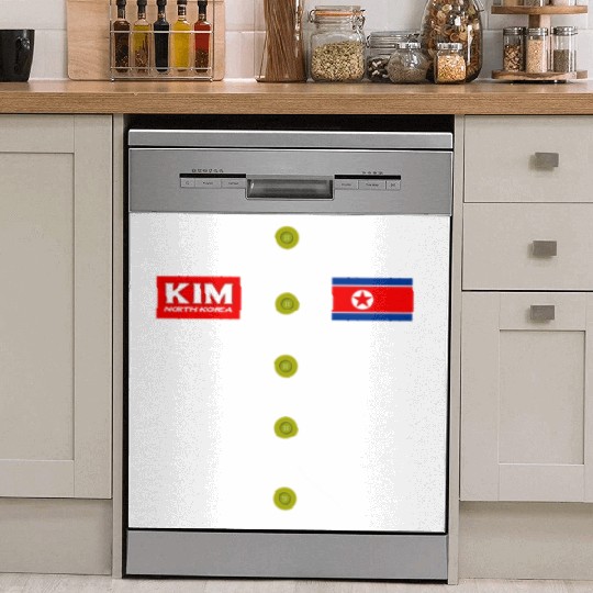 Kim Jong Un Halloween Dish Washer Covers