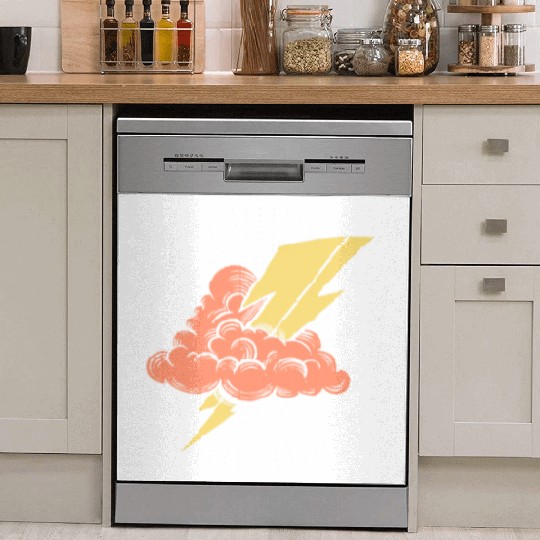 Lightning Bolt Dish Washer Covers