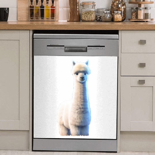 fluffy alpaca Dish Washer Covers