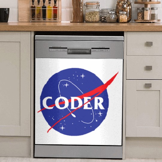 Coder Computer Science Programmer Software Dish Washer Covers