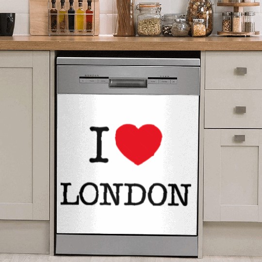 I Love London Londons Dish Washer Covers