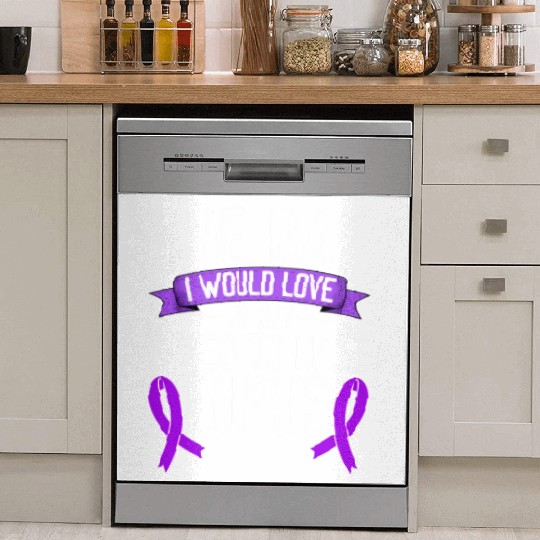 Lupus Awareness Month Purple Ribbon I Used To Dish Washer Covers