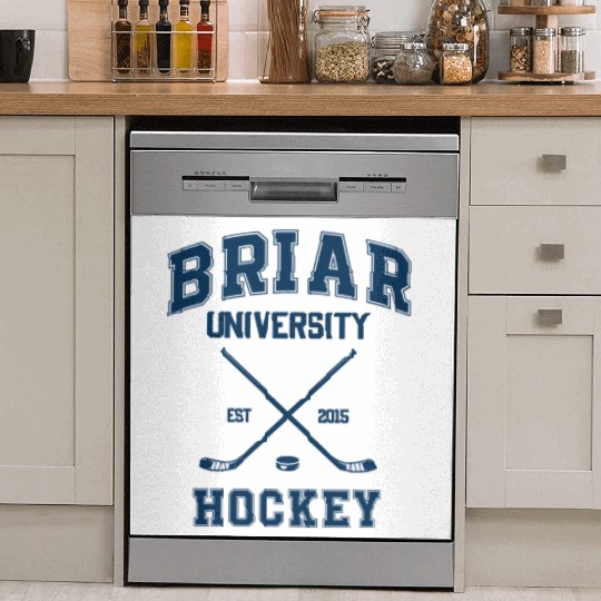 Briar U Hockey Off Campus Graham 44 Two Side Dish Washer Covers