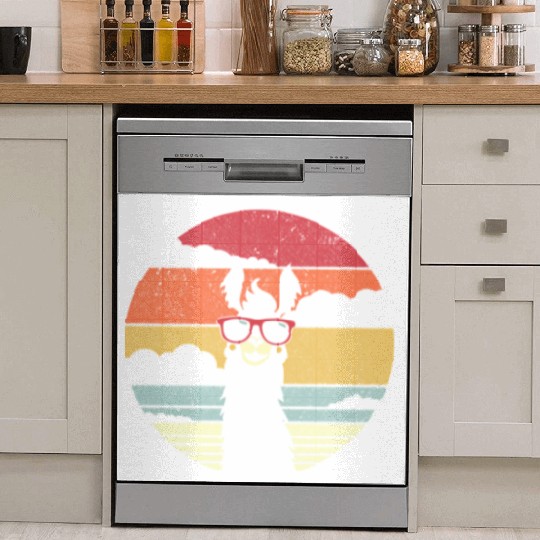Llama Alpaca Dish Washer Covers