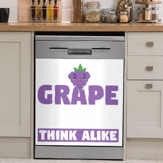 Grape Minds Think Alike Dish Washer Covers